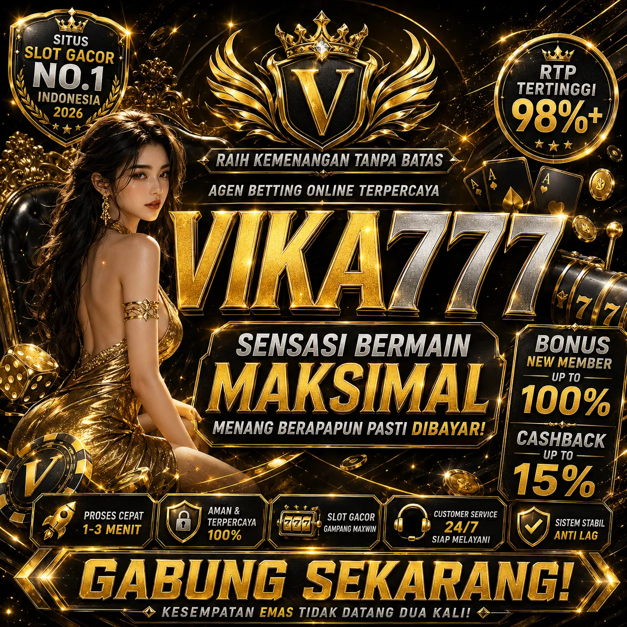 VIKA777 Banner